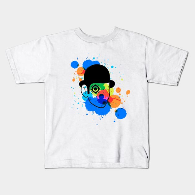 clockwork orange Kids T-Shirt by Clathrus